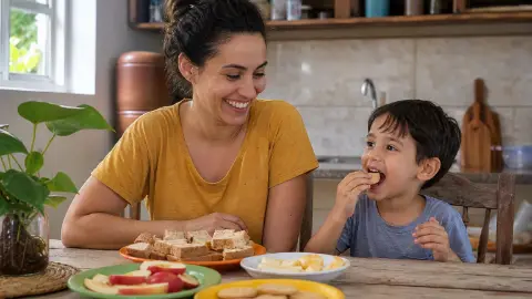 Capa do artigo 7 Receitas Saudáveis e Rápidas para o Lanche da Tarde das Crianças: Diga Adeus ao "Só Quero Biscoito!"