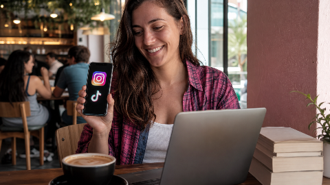 Capa do artigo Marketing no Instagram e TikTok para Iniciantes: Guia Completo