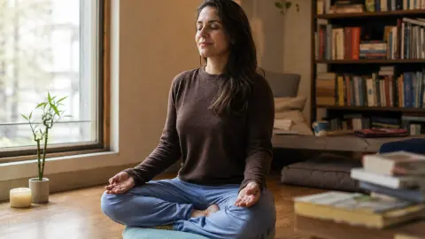 Capa do artigo Mindfulness vs. Yoga: Qual Escolher para o Estresse Crônico?