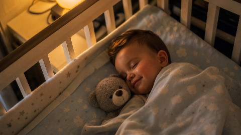 Capa do artigo Como ensinar seu filho a dormir a noite toda sozinho e feliz