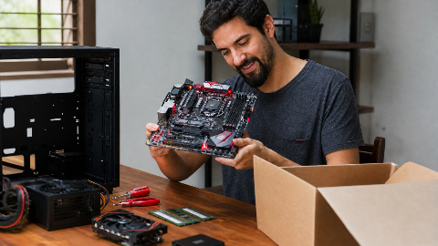 Capa do artigo Guia Completo: Como Montar um PC Gamer do Zero, Passo a Passo Para Iniciantes