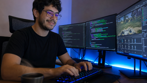Capa do artigo Vale a pena aprender C# para desenvolvimento de jogos com Unity agora?