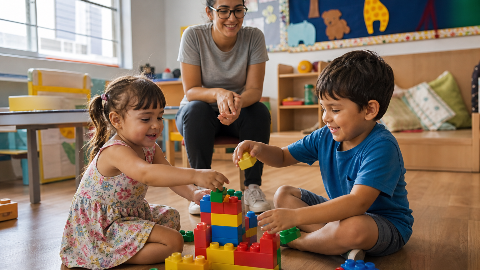 Capa do artigo Creche ou Escola Infantil: Qual a diferença e qual escolher para seu filho?