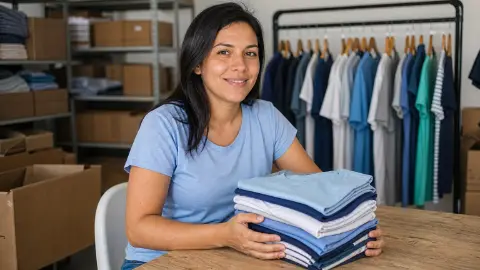 Capa do artigo Como iniciar um negócio de atacado de roupas com baixo investimento inicial?